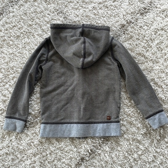 Tea Collection Zip-Up Hoodie Size 5 - Picture 7 of 9